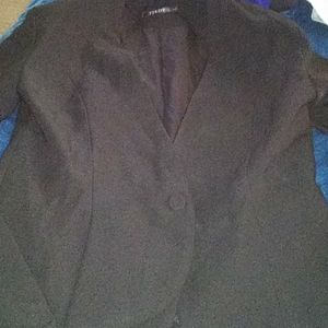 Tixdy Black Suit/blazer Jacket